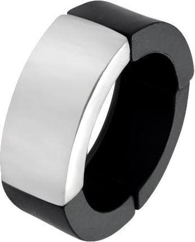 Behave - Houten en metalen rekarmband - Minimalistische stijl - Casual