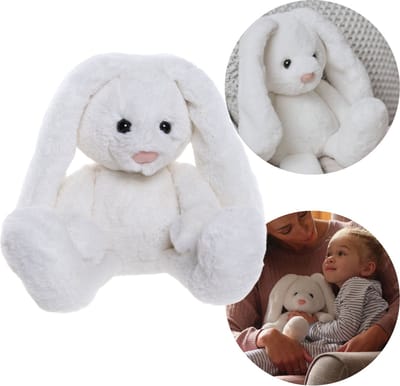 Charlie Bears Konijntje Bunny mascotte, uit de Bear&Me serie, een unieke knuffel voor kinderen, 30 centimeter