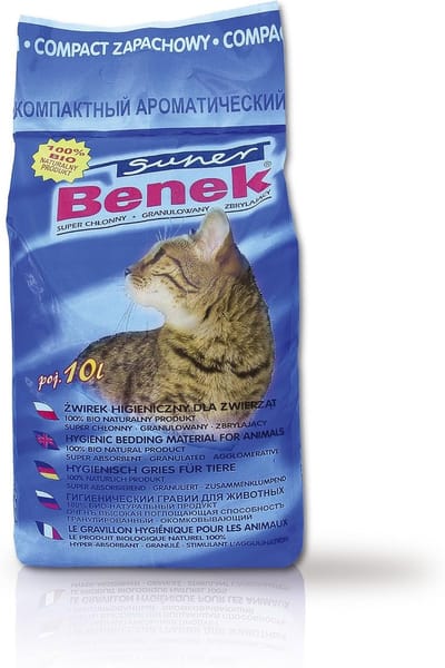 Kattenbakvulling Bentoniet - Klei Klontvormend - Hygiënische Kattenbak - Natuurlijk Absorberend - 10 Liter