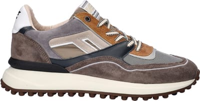 Floris Van Bommel Sfm-10139 Noppi Sneakers - Suède - Heren - Taupe - Maat 42