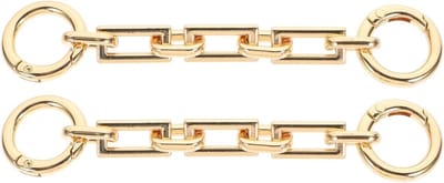 2 Stuks Korte Tas Ketting in Goud voor Dames - Verlengingsketting voor Schoudertassen, Handtassen en Clutches, Ideaal als Accessoire voor Avondtassen en Modeaccessoires