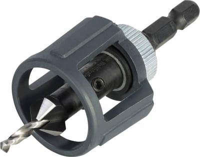 wolfcraft - Voorboor met verzinkboor en dieptestop - 4392000