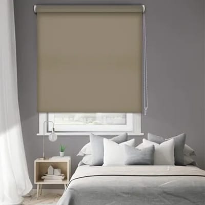Madeco 1423 Verduisterend Rolgordijn Taupe 180x190cm