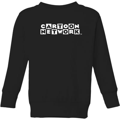 Cartoon Network Logo Kids' Sweatshirt - Black - 98/104 (3-4 jaar)
