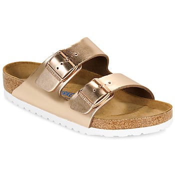 Natuurlijke lederen sandalen voor vrouwen Birkenstock Arizona
