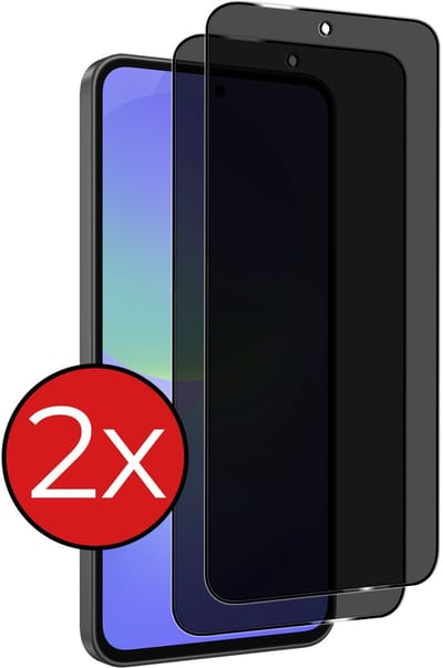 Screenprotector - 2 Stuks - Geschikt voor Samsung Galaxy A36 - Privacy Filter - Beschermglas - Gehard Glas - Tempered Glass - Screen Protector