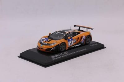1:43 Diecast Modelcar McLaren 12C GT3 Team Dorr Motorsport #59 24H Spa 2012 513pcs Minichamps
