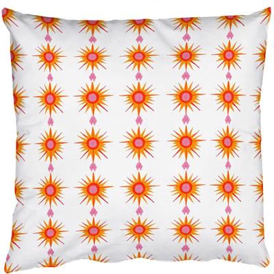 Sierkussens - Kussentjes Woonkamer - 50x50 cm - Zon - Motief - Roze
