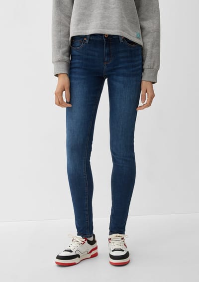 Skinny Jeans met hoge taille en 5 zakken voor dames QS Sadie
