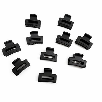 Vavida Mini Haarklemmen - Set 10 Stuks - Zwart - 2,5 cm - Kleine Haarclips - Cadeauverpakking