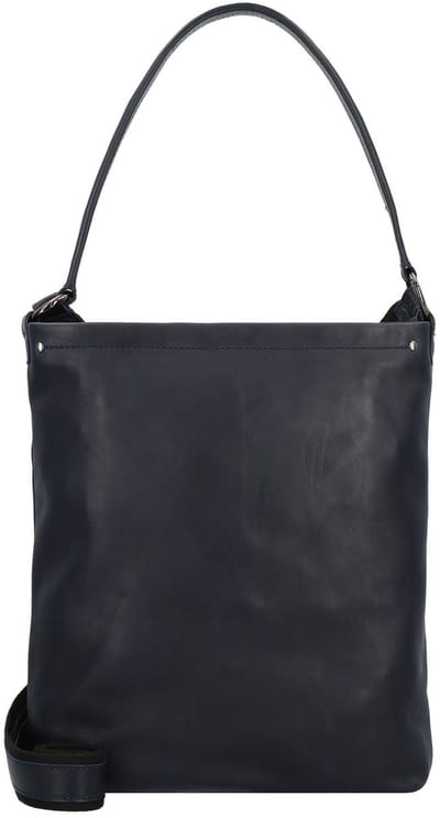 HAROLD'S Leren Schoudertas Caugio Shoulderbag Up Darkblue Donkerblauw