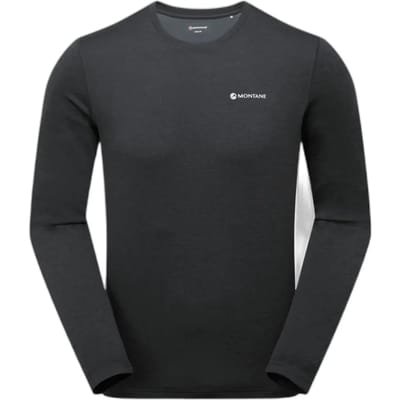 Montane Dart T-shirt Met Lange Mouwen Zwart S Man