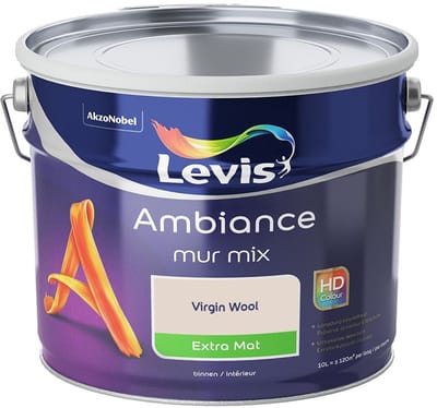 Levis - Ambiance Mur Extra Mat Mix - Virgin Wool - Mengverf - 10 L