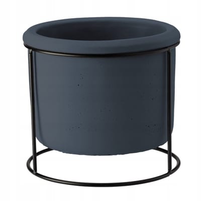Keramische Bloempot Meggi 13,5 cm - Elegant Marineblauw
