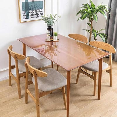 Tafelbeschermer - Tafelhoes - Meubels Beschermen - 2mm Dik PVC - 100x200cm - Transparant