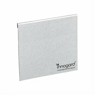 Innogard 6020-002 koppelstuk voor gazonrand - aluminium zink - zilver 20 cm