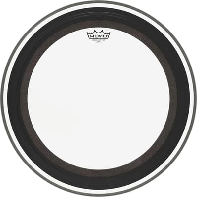 Remo #BR-1318-00-SMT Ambassador SMT Clear Bass Drum-Head 18" - Tom vel