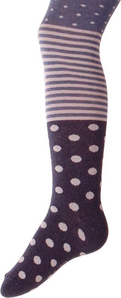 Maillot Ewers Blauw - Vlakken met Dots en Streepjes-110/116
