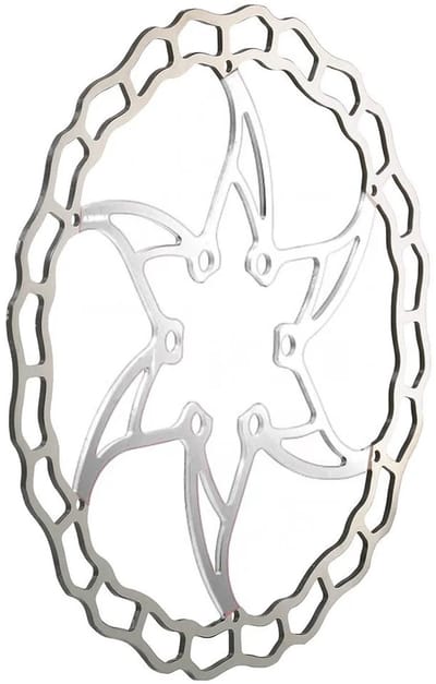 ASHIMA ARO-09 Ai2 Remschijf 6-bouts, zilver Diameter 160mm