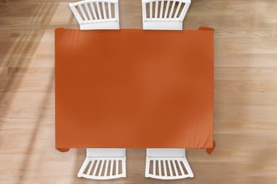 Tafelkleed - Tafellaken - 200x150 cm - Terracotta - Bruin - Palet - Effen - Kleuren - Kleur - Binnen en Buiten