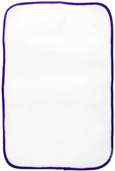 Strijkmat - Strijkplank - IJzergaas mat - Tafelstrijkplank - Handheld Strijkplank - Stoomstrijkijzer Matje - Hittebestendige beschermdoek voor strijken - Compacte mat - Mini Strijkplank - Kleding bescherming - 40*60cm - Paars - Polyester