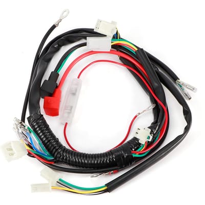 Faisceau de câblage de démarrage électrique pour Pit Bike Moto VTT Quad 70cc 90cc 110cc 125cc