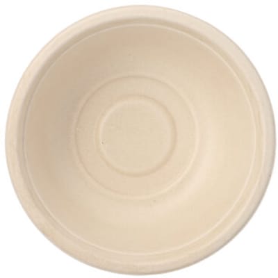 12x 12 Schalen suikerriet pure 500 ml Ø 155 cm · 54 cm natuur
