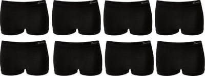 Sweet Angel Dames boxershort laag model 8 pack zwart - One size