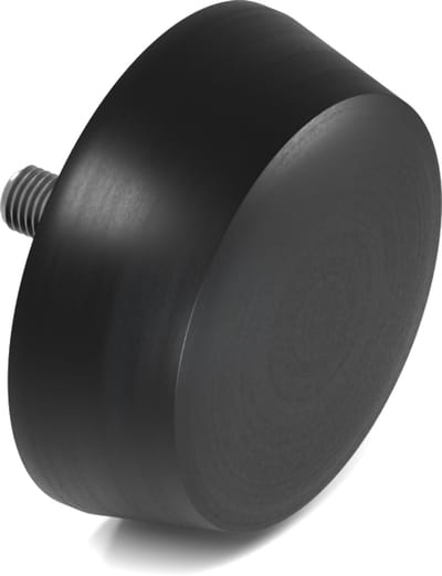 Rubbermagazijn - Conische demper - Type K/D - 125x45mm - M16 - Set 5 stuks
