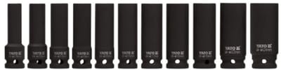Yato YT-1054 - Slagmoersleutel Set - 1/2 Inch - Lang - 11 Stuks