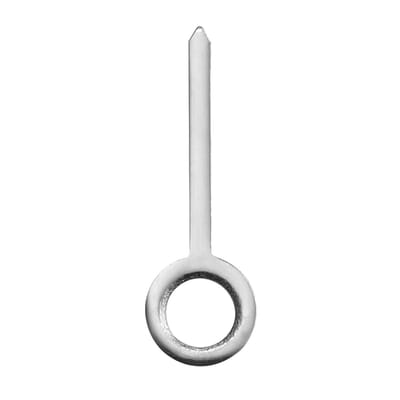 Uurwijzer schroefdraad chroom, gat Ø 1,2 lengte 5,0 mm