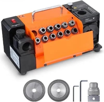 Boorslijper - Slijper Voor Boor - Bit Slijper - 3-13Mm Molen - Oranje - 120W - 4500RPM