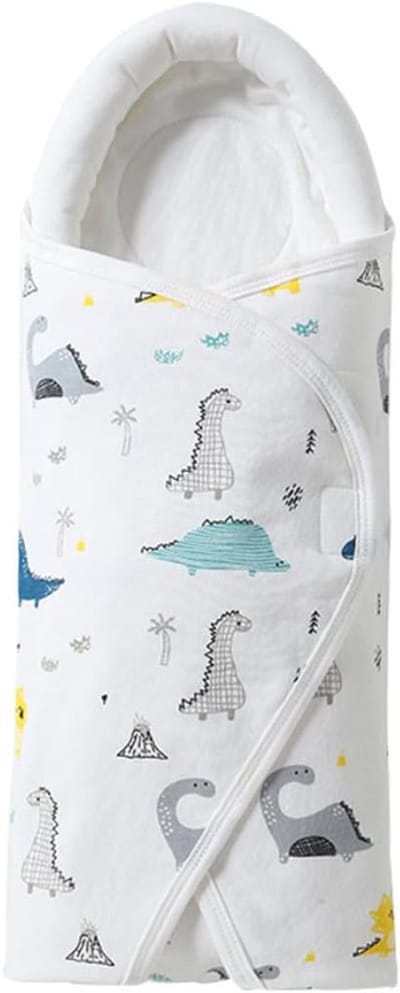 Inbakerdoek met Hoofdbescherming voor Newborn - Comfortabele Baby Slaapzak voor Elke Seizoen