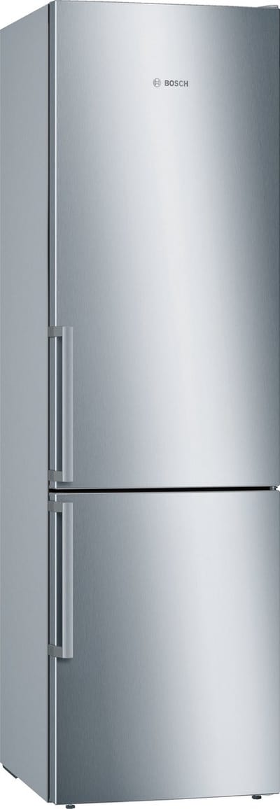 Bosch KGE398IBP - Serie 6 - Koel-vriescombinatie - RVS - Energielabel B - VitaFresh: houdt etenswaren langer vers in gekoelde lades