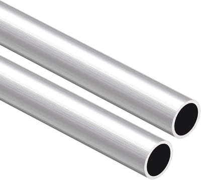 2 Stuks 6063 Aluminium Ronde Buizen, 17mm OD, 15mm ID, 300mm Lengte, Naadloze Aluminium Buizen voor Industrie en DIY Projecten