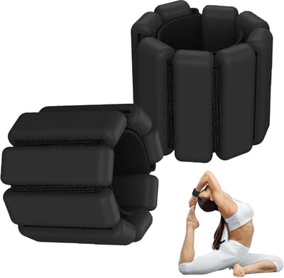 Verstelbare Pols- en Enkelgewichten (2 stuks) - 0,9 kg Fitness Gewichtsbanden voor Joggen en Yoga