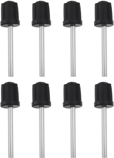 Dailygoods- Ondersteuningspaal 19mm - 8 Stuks - Luifelstok - Tentstokken - PP-kunststof/IJzer - 5x50mm Afmetingen - Tentstok