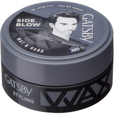 Gatsby Cire Coiffante Mate et Forte pour Hommes 25g Fixation Forte Non Collante Facile à Rincer Contrôle de la Texture gray