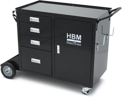 Professionele XL Heavy Duty Verrijdbare Laswagen Deluxe