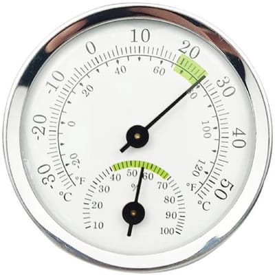 Golden crown - Hygrometer - Thermometer - Nauwkeurig en veelzijdig - Compact