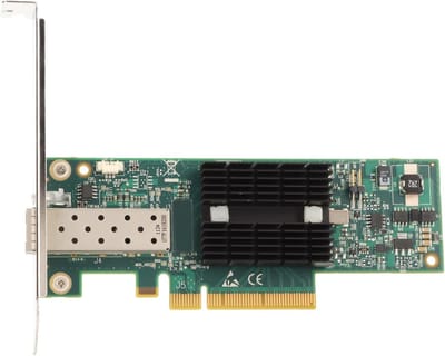 Netwerkkaart - Glasvezel Adapter - Snelle Data Transfer - 10 Gbps SFP+ Poorten - PCIE X8