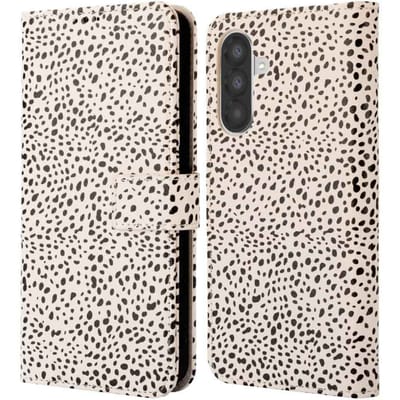 imoshion Hoesje - Geschikt voor Samsung Galaxy A26 - Design Bookcase smartphone - Desert Dots