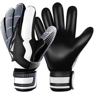 Gants d'entraînement de football pour gardien de but de football, épais, résistants à l'usure, antidérapants, gants de fitness avec protecteur, gardien de but 9