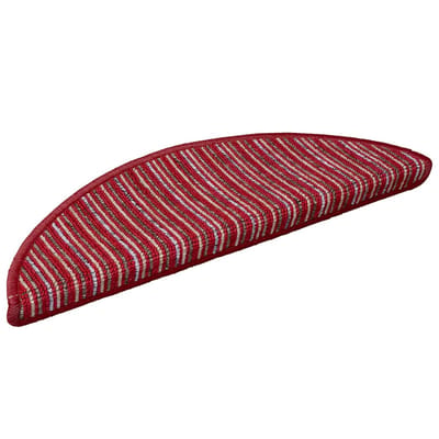 vidaXL - Zelfklevende - trapmatten - 15 - st - 56 - x - 17 - x - 3 - cm - Non-Slip - Rood