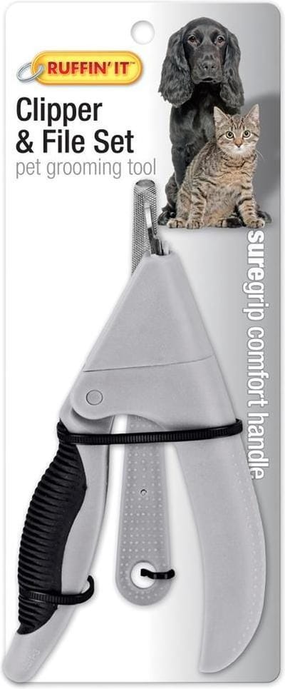 Ruffin it - Nagelschaar + vijl combi set voor hond of kat