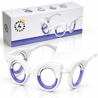 Twenty4seven® Wagenziekte Bril voor Kinderen & Volwassenen - Tegen Reisziekte & Autoziekte - Anti Misselijkheid - Alternatief voor Bandjes en Pleisters