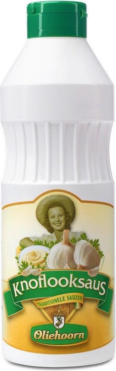 Oliehoorn - Knoflooksaus - 6x 900ml