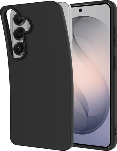Just in Case hoesje geschikt voor Samsung Galaxy S26 Hoesje Siliconen - Flexibele 100% GRS Case - Zwart