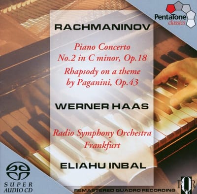 Werner Haas, Eliahu Inbal - Rachmaninov: Piano Concerto No. 2 & Rhapsody on a theme by Paganini (SACD)