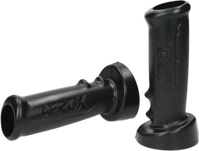 Poignées / poignées / caoutchoucs / poignées DMP, MBK Nitro 50-100 -12 / Yamaha Aerox 50-100 -12, 5BRF62401000 + 5BRF62410000